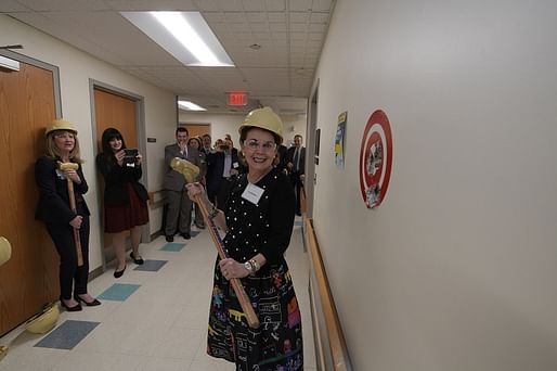 Wall Breaking: Somerset Health Care Foundation held a Demolition Ceremony to ceremonially kick off the renovations for the Eating Disorders Unit. The $9 million renovation features separate areas for adults and adolescents. Donors and supporters had the opportunity to knock a hole in one of the unit’s walls to start the demolition. The project is expected to be completed in 2021.