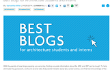 Best Blogs for Architecture Students and Interns