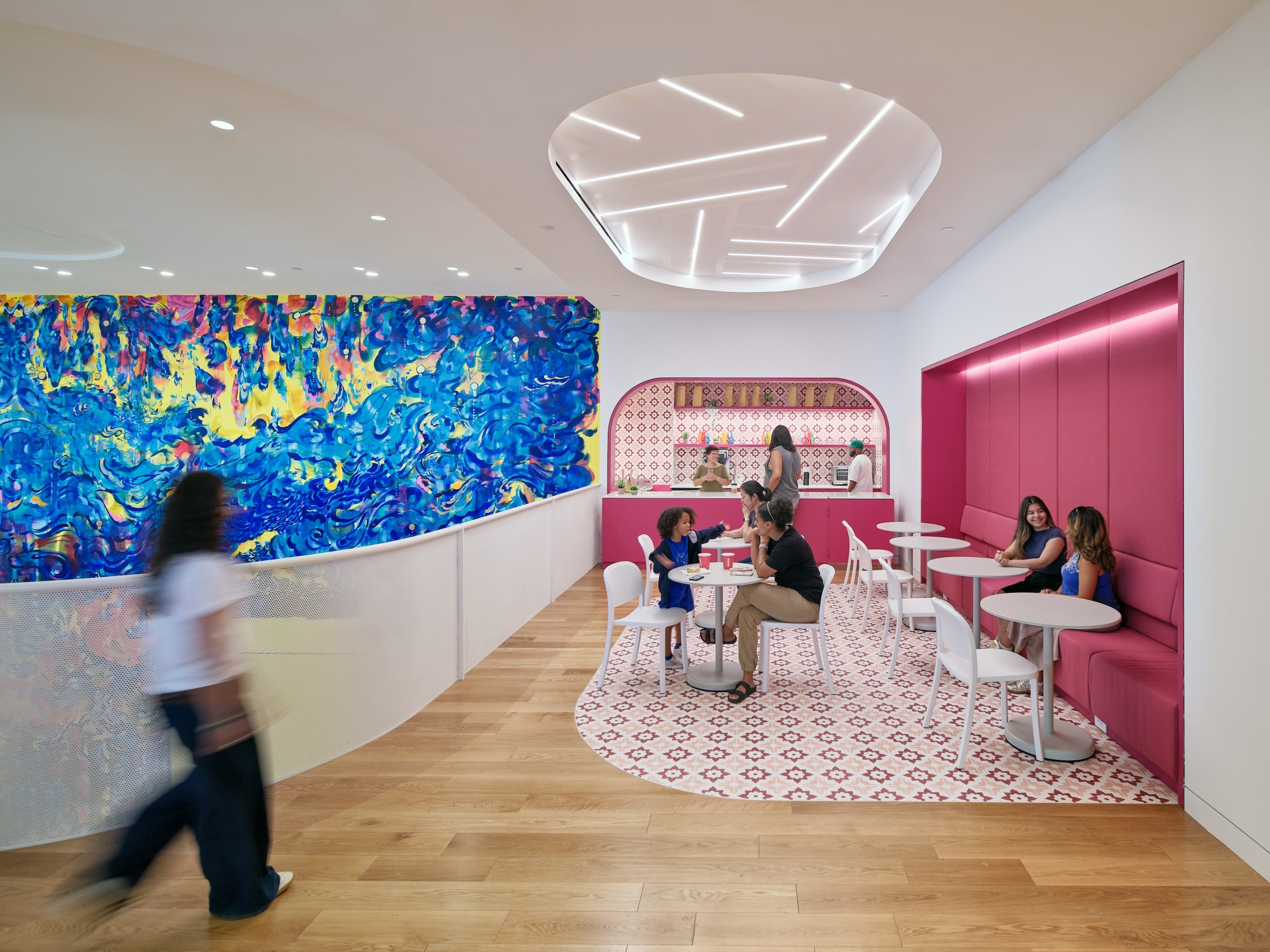WORKac completes The People’s Theatre in Manhattan with vibrant interior colors