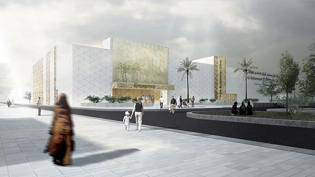 Future projects health winner: New Sulaibikhat Medical Center, Kuwait by AGI Architects. Image courtesy of WAF.