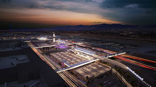 Rendering of the proposed Automated People Mover system at Los Angeles International Airport. Photo: Business Wire.