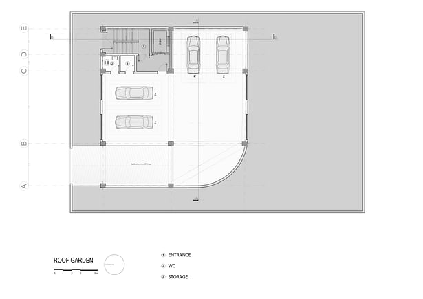 -1 floor plan (parking)