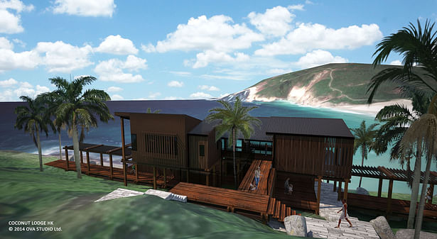 The Coconut Lodge - © 2014 OVA Studio Ltd. 