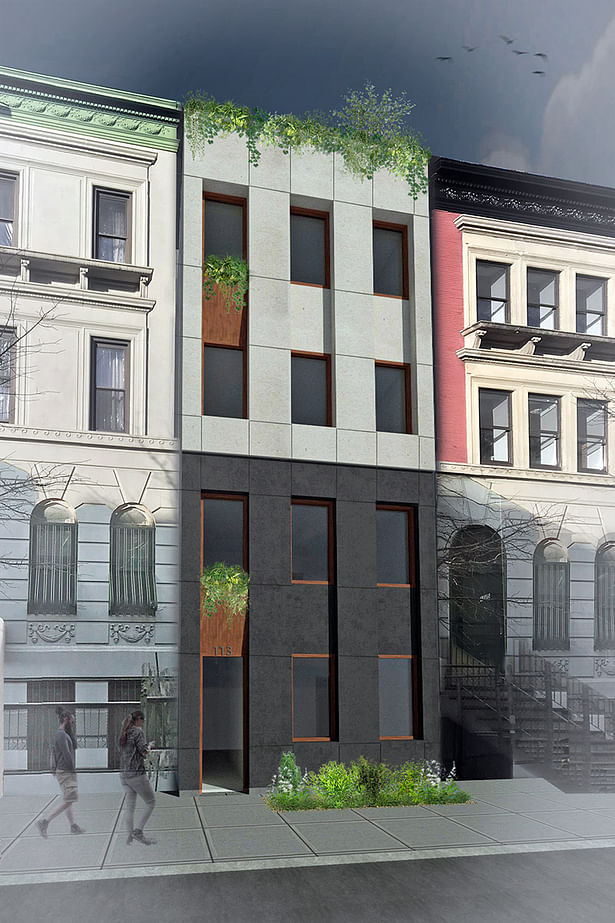 Harlem Townhouse Facade