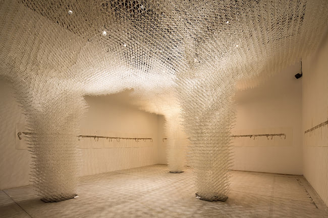 “Cloud Pergola”, the Croatian Pavilion at the 2018 Venice Biennale. Photo: Jan Stojkovic.