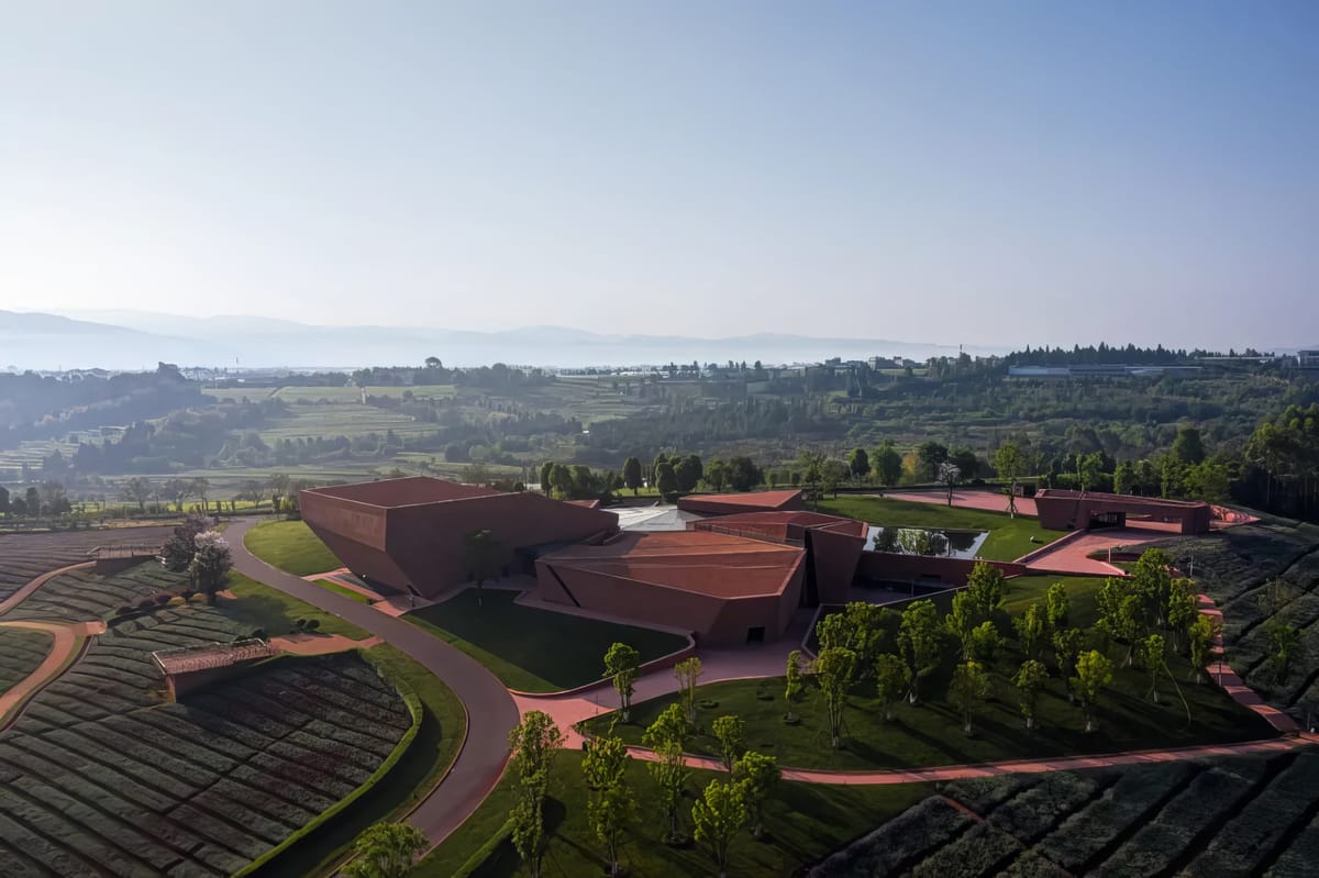 Red Stone Formation Yunnan Dongfengyun Art Center Line Archinect red-stone-formation-yunnan-dongfengyun-art-center-line-archinect