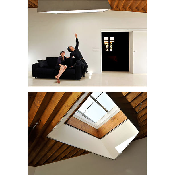 The ceiling natural light diffusers