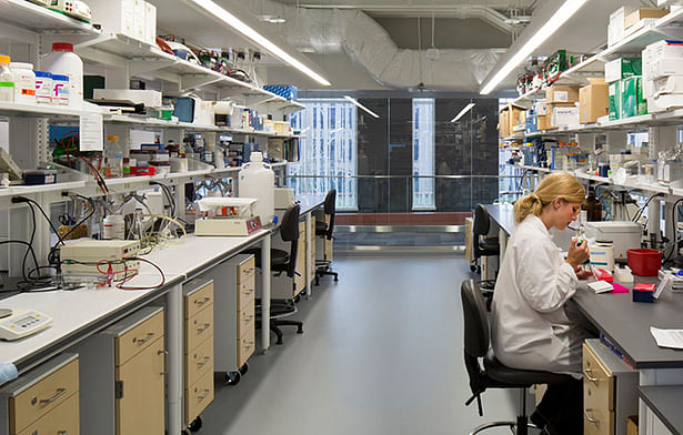 The facility features large, flexible and open research labs and will support research activities for 50 Principal Investigators as well as visiting scientists, eminent scholars and clinical researchers.