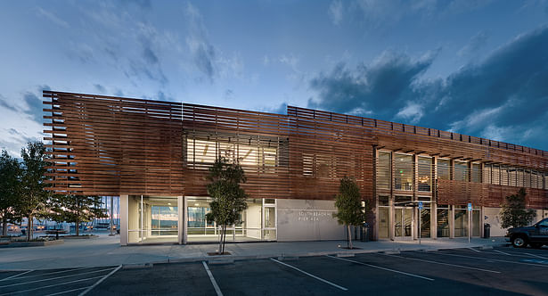 South Beach Harbor Services Building (Photo: Tim Griffith)