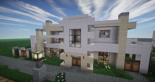 Home created in Minecraft