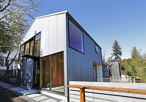 Detached accessory dwelling unit by Robert Hutchison Architecture, located in Seattle. Image: Robert Hutchison Architecture.