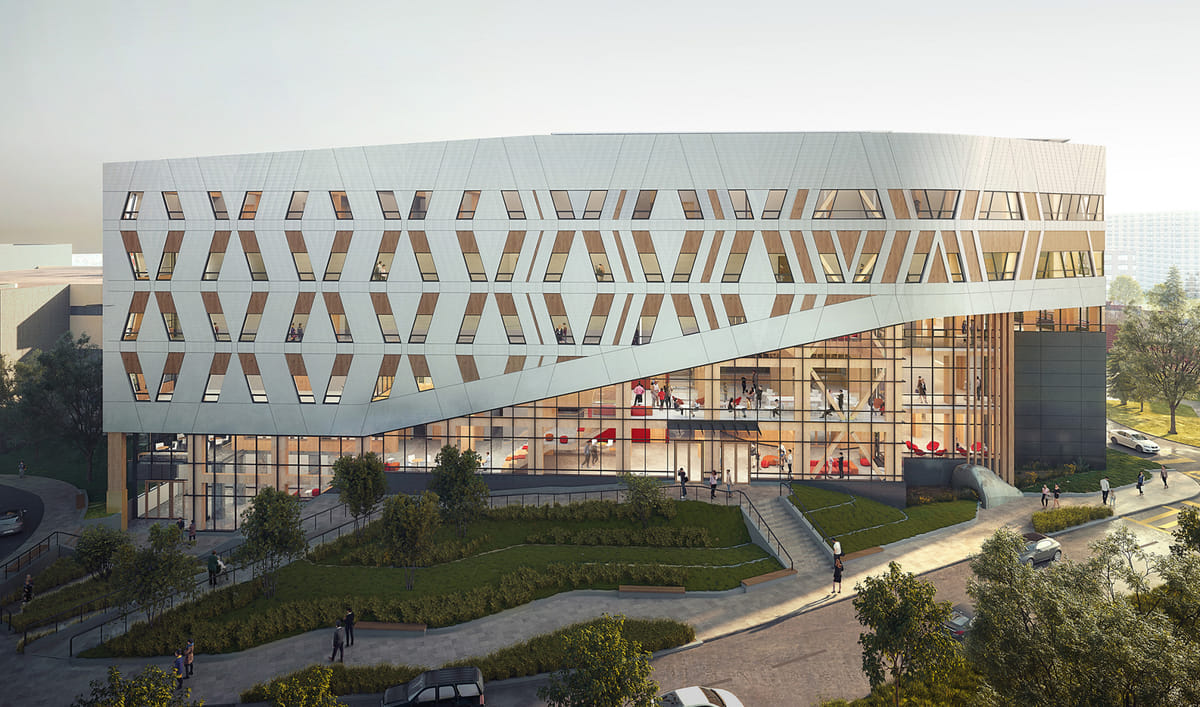 Ontario's first mass timber higher education building is taking shape ...