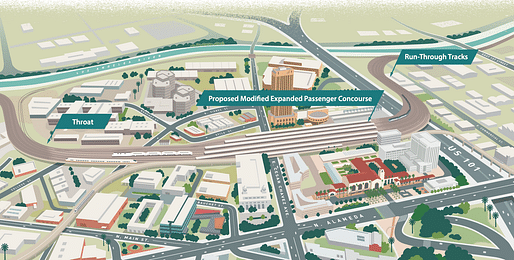 Rendering of the Link US project. Image courtesy of Metro.