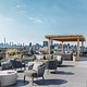 Rooftop Amenity Terrace at 300 West