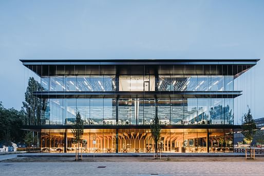 Delft University of Technology, Echo in Delft, Netherlands by UNStudio. Image credit: Eva Bloem