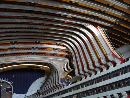 Marriott Marquis Atlanta, John Portman, 1985. Photo by Timothy Brown.