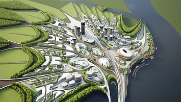 Zaha Hadid Architects is planning a metaverse city for Liberland
