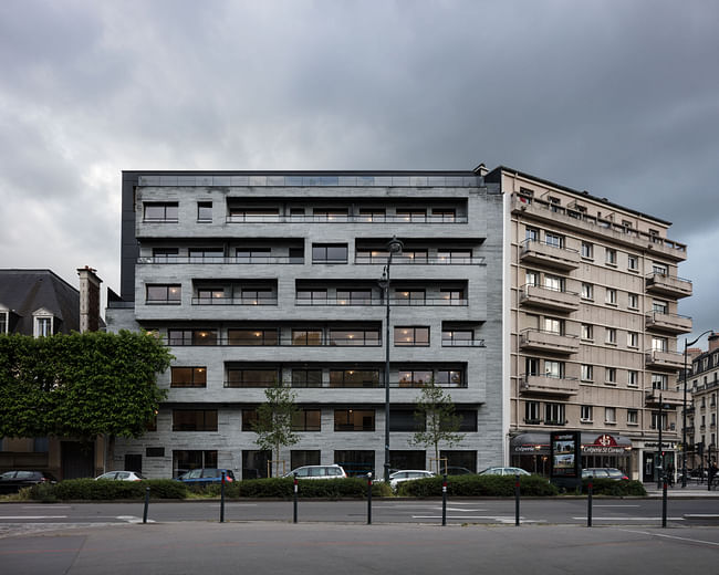 Le One in Rennes, France by Christophe Rousselle Architecte; Photo- Charly Broyez