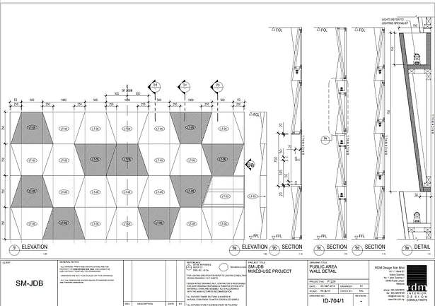 Detailed Drawing, Lobby 