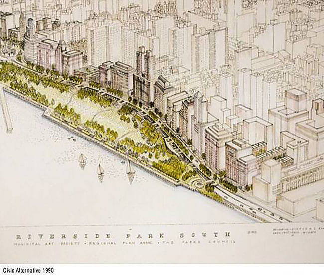The 'Civic Alternative' by NYC architect Paul Willen and urban planner Daniel Gutman
