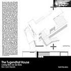 B.Arch First Year Case Study on the Tugendhat House