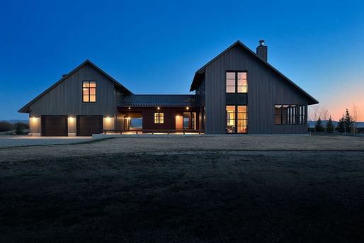 Camas Prairie by Koch Architects in Fairfield, Idaho. Image credit: Tory Taglio Photography