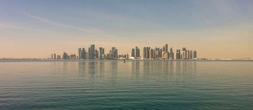 View of the Doha skyline. Image courtesy of Pixabay.