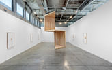 Gordon Kipping's mass timber installation 'Maison de Cartes' is now open at SCI-Arc