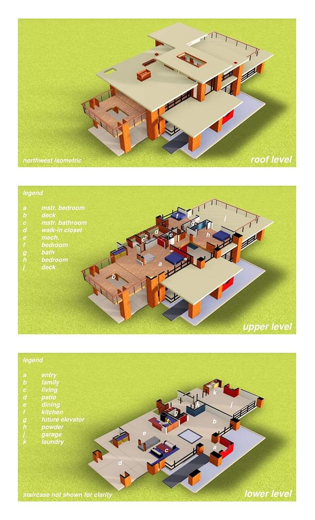 Floor Plan Isometrics