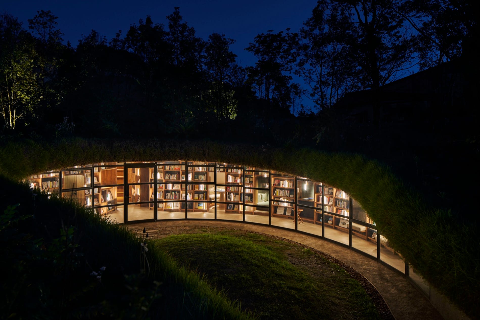 A submerged Japanese library by Hiroshi Nakamura & NAP as a ‘tranquil ...