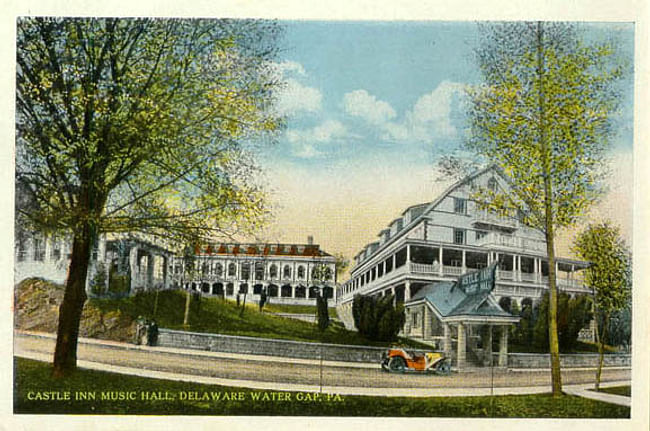 Music hall (right) Dining hall (middle)