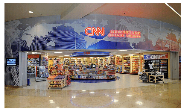 CNN at John Wayne Airport