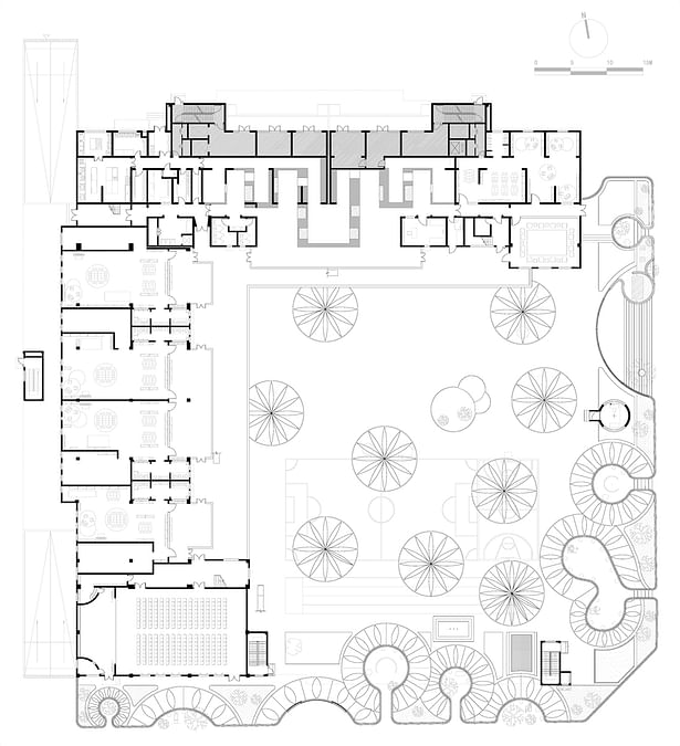 Ground Floor Master Plan. © unarchitecte