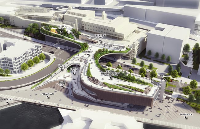 Field Operations completes major elevated walkway on Seattle waterfront ...