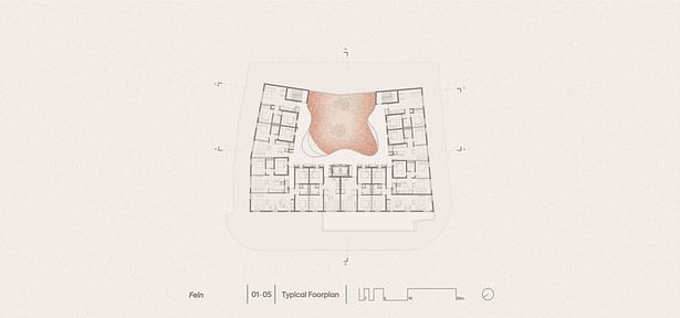 Fein 1 Central_HQ Architects_Photo Credit Dor Kedmi_Floorplan 01-05 