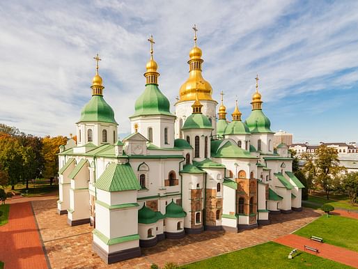 Saint Sophia Cathedral in Kyiv, Ukraine. Image: Rbrechko/Wikimedia Commons (CC BY-SA 4.0)