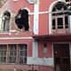 A shell damaged the Museum of History and Culture in Luhansk, housed in a historic 19th-century building. Image via theartnewspaper.com