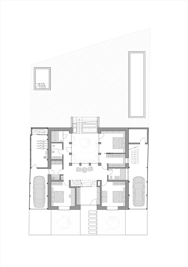 First Floor Plan SENAA architekti