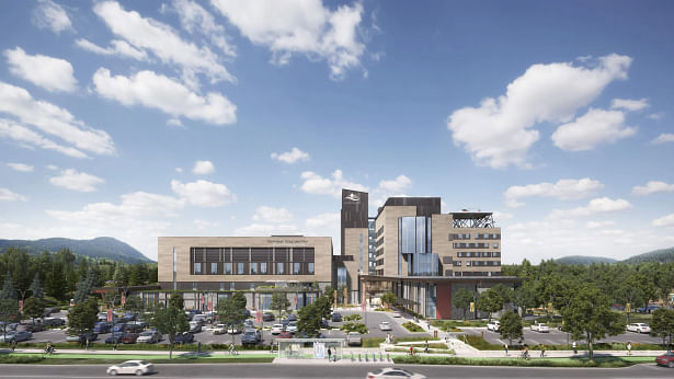 Cowichan District Hospital Replacement Project (Courtesy Parkin Architects & ZGF Architects)