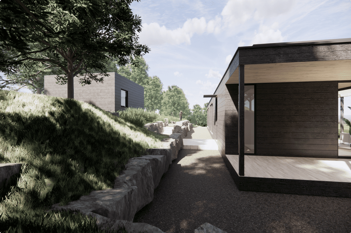 Chef's Getaway | HUTS | Archinect