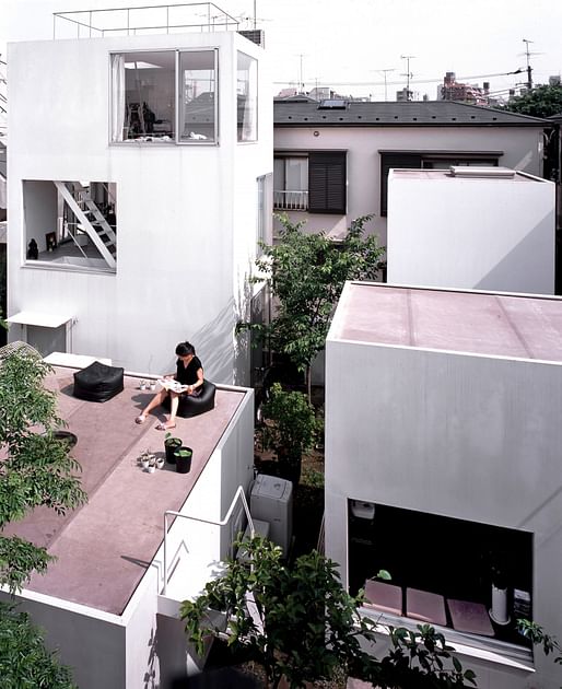 Moriyama House, Tokyo Office of Ryue Nishizawa, Tokyo, 2005. © Edmund Sumner/VIEW