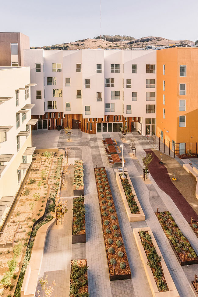 Bayview Hill Gardens in San Francisco by David Baker Architects, one of the winners in the 2015 AIA Housing Awards. Photo © Matt Edge