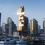 Ole Scheeren designs luxury condominium tower in Vancouver featuring cantilevered volumes