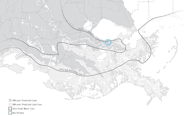 //Site Selection The first phase of the design is to build a marine science center that provides a place for preserving local aquatic organisms. The site must first be in a location that can support those organisms. The next phase of the design is to incorporate an urban housing component, so the site must also be in an inhabitable and dense area. I have chosen to explore New Orleans, Louisiana as a site due to its proximity to the Mississippi River and its vulnerability to natural disasters...