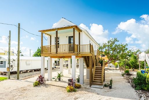 The first affordable Keys cottage designed by Marianne Cusato. Image: Nick Doll Photography/Wonder Studios.