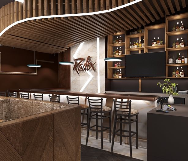 Cocktail bar design