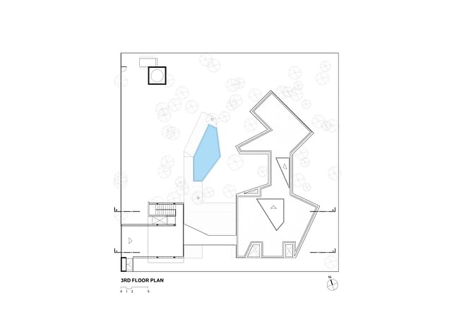 Third floor plan. Image credit: Tetro