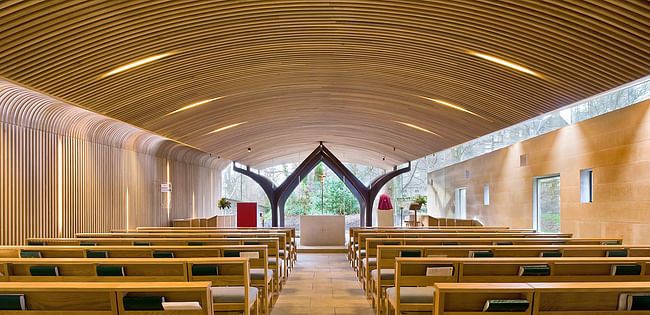 The Chapel of Saint Albert the Great, Edinburgh, by Simpson & Brown Architects. Photo: Chris Humphreys