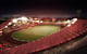 Night view of the main stadium in the XL diamond cell (Image: Henn Architekten)