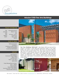 Mission CISD Fine Arts Buildings
